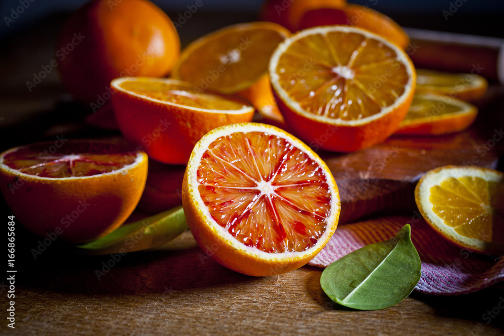 Sycylijskie pomarańcze - obrazy, fototapety, plakaty 