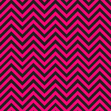 Black and pink chevron pattern