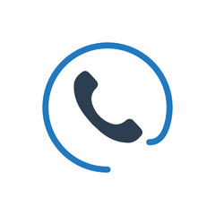 Wall Mural - Business Call Icon