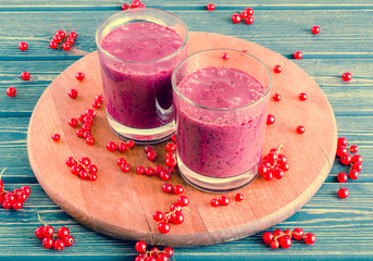 Wall Mural - smoothie currant