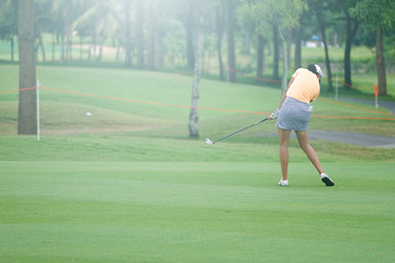 Wall Mural - Golf is a sport that requires professional training.