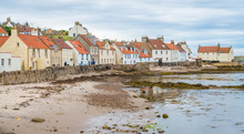 Scenic Sight In Pittenweem, In Fife, On The East Coast Of Scotland.