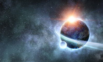Wall Mural - Our unique world