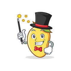 Sticker - Magician mango character cartoon mascot