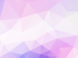 Wall Mural - abstract vector purple triangles background