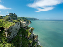 The South West Coast Path Near Lynmouth