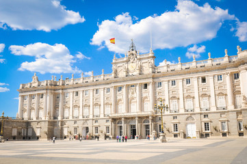 Royal Palace in Madrid, Spain