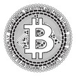 Bitcoin Lineart