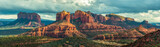 Fototapeta Krajobraz - Mountain panorama in Sedona, Arizona 