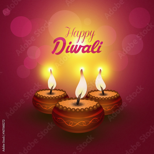 Obraz na plátně Happy Diwali