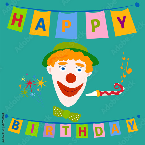 Party icons celebration happy birthday surprise decoration cocktail event ann...