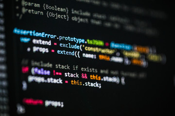 software developer programming code