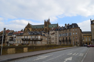 Wall Mural - Metz in France