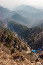 View From Taishan Mountain