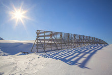 Snow Fence, Hammerfest, Norway