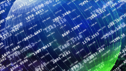 Wall Mural - big data concept