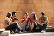© IndiaPix - Group of college students
