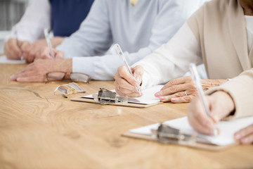 Wall Mural - Examination papers and glasses