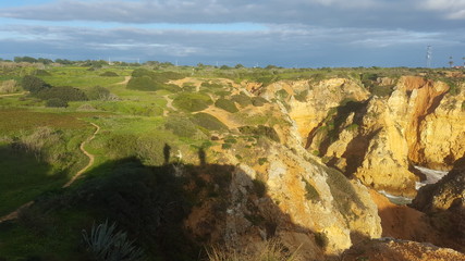 Landscapes of the Lagos , Algarve region Portugal