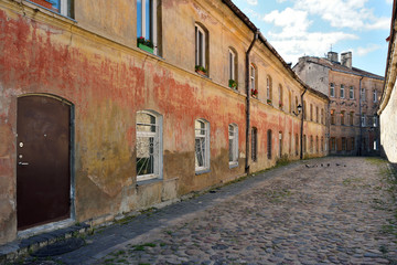 Wall Mural - Narrow street in Old Town