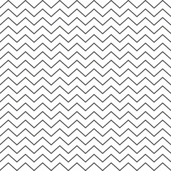 Wall Mural - zig zag pattern. seamless zig zag line pattern. vector illustration.