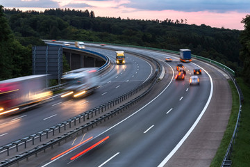 traffic highway lights