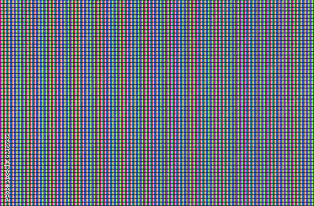 Стоковое фото «Macro shot of computer screen, pixels texture» | Adobe Stock