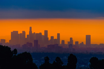 stormy sunrise los angeles