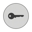 Gitter-Icon Schlüssel modern