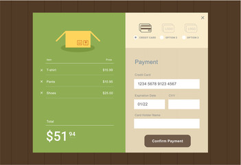 Wall Mural - ui for web and mobile