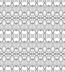 Aufkleber - Seamless Abstract Hand Drawn Vector Pattern