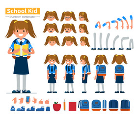Wall Mural - girl character