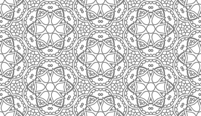 Poster - Seamless Abstract Hand Drawn Vector Pattern