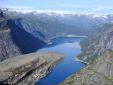 Fototapeta  - Trolltunga, Norway
