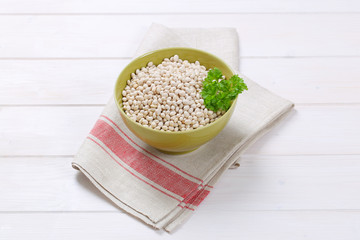 Poster - raw white beans