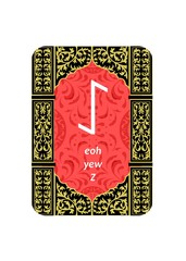 Sticker - the runes card