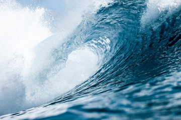 View of wave in sea