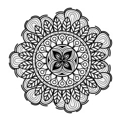 Wall Mural - Mandala spiritual symbol