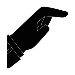 Sticker - Human hand symbol