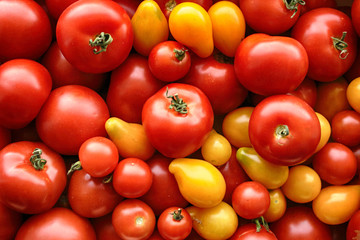 Wall Mural - tomatoes background