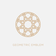 Sticker - Geometric logo