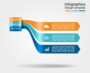 Infographic template. Can be used for workflow layout, diagram, business step options, banner, web design.