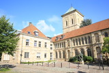 The historic abbey in Osnabrueck, Lower Saxony, Germany