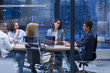 © .shock - Startup Business Team At A Meeting at modern office building