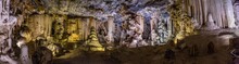 Flowstones In The Famous Cango Caves In South Africa