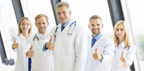 Wall Mural - Team of medical doctors