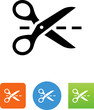 © Marc - Scissors Cutting Coupon Icon - Illustration