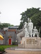 © Saran Hansakul - Hanoi people revolution monument beside the Heaven sword lake, in the evening