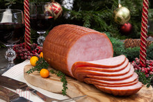 Roasted Glazed Christmas Ham
