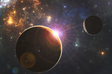 Wall Mural - deep space starfield, fantasy universe